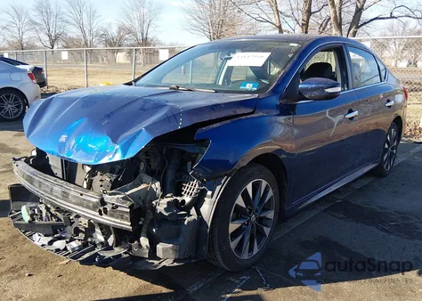 2019 Nissan Sentra Sr z USA, uszkodzony, nr VIN 3N1AB7AP8KY222087